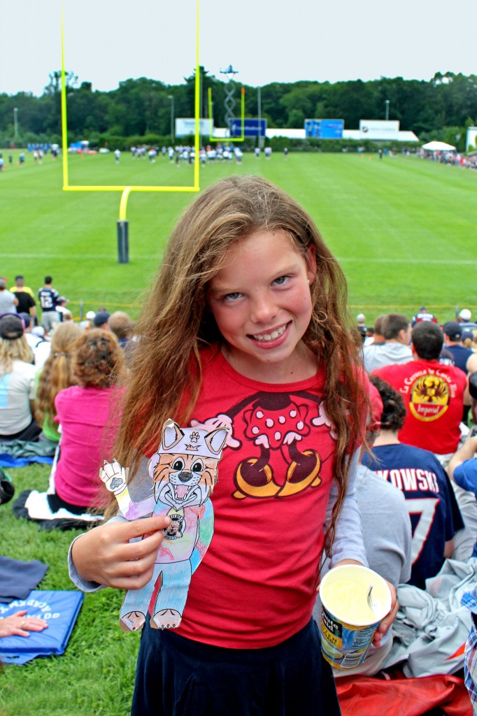 Flat Benny at Pats Training Camp